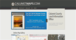 Desktop Screenshot of calumetmaps.com